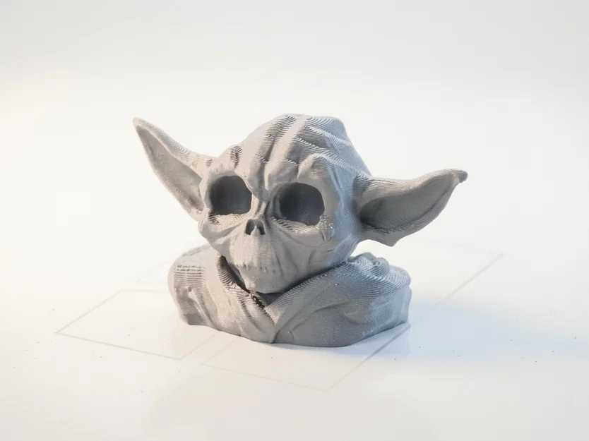 Mô hình đầu lâu Yoda - Star Wars (Sản phẩm in 3D) - Image 1
