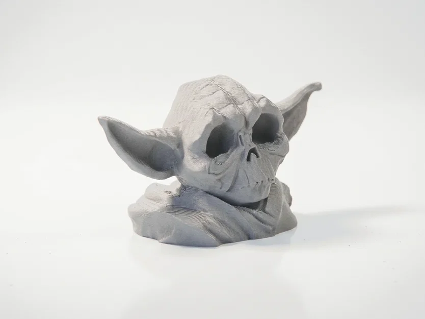 Mô hình đầu lâu Yoda - Star Wars (Sản phẩm in 3D) - Image 2