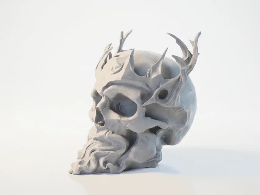 Mô hình điêu khắc đầu lâu thần thoại Zeus - File in 3D - Image 3
