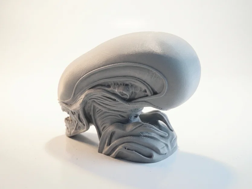 Mô hình điêu khắc 3D Xenomorph Skull đầy kinh dị - Image 2