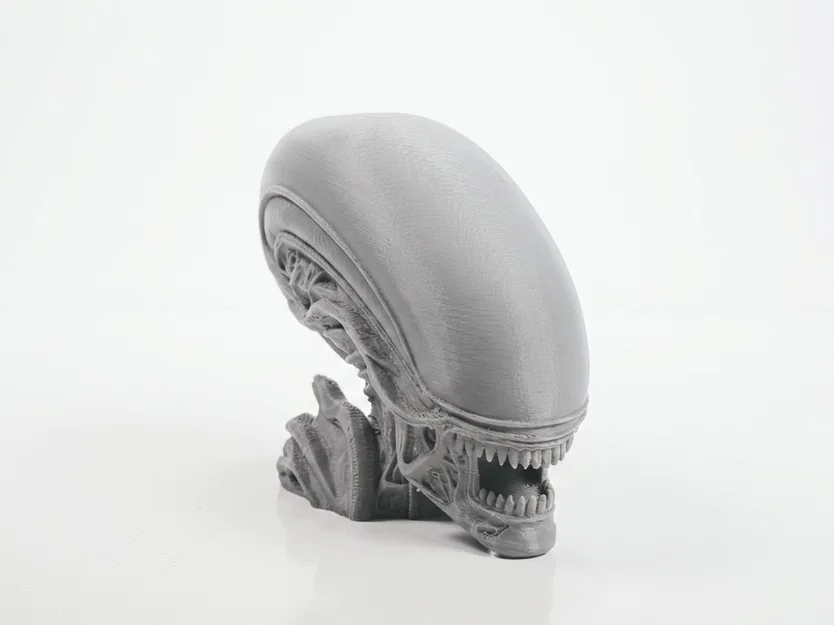 Mô hình điêu khắc 3D Xenomorph Skull đầy kinh dị - Image 3