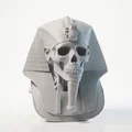 Mô hình điêu khắc đầu lâu Tutankhamun - File in 3D Ai Cập cổ đại - Thumbnail 1