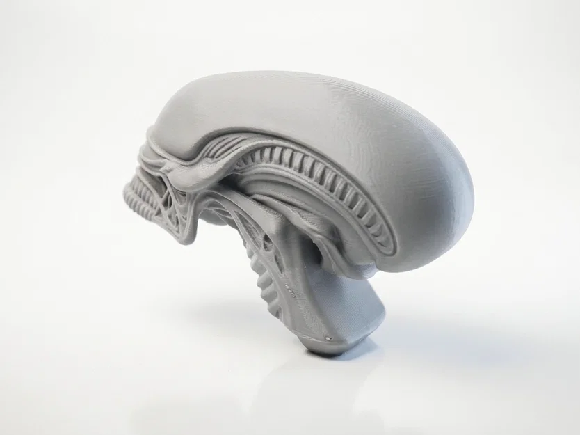 Mô hình điêu khắc đầu lâu Xenomorph Alien in 3D - Image 2