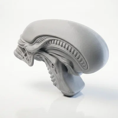 Mô hình điêu khắc đầu lâu Xenomorph Alien in 3D