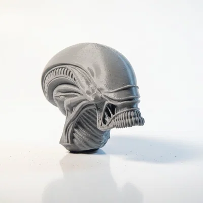 Mô hình điêu khắc đầu lâu Xenomorph Alien in 3D
