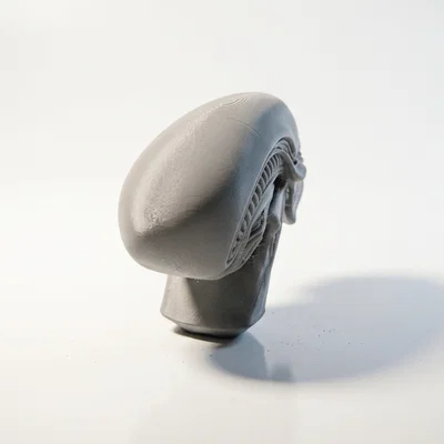 Mô hình điêu khắc đầu lâu Xenomorph Alien in 3D