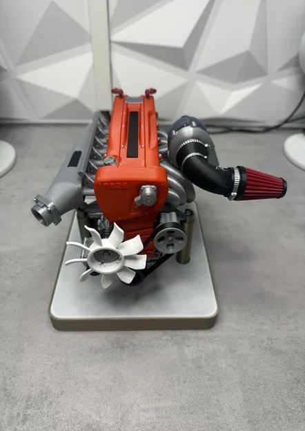 Mô hình tri ân động cơ huyền thoại RB26DETT - Image 1