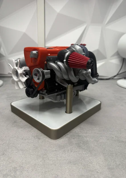 Mô hình tri ân động cơ huyền thoại RB26DETT - Image 2