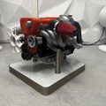 Mô hình tri ân động cơ huyền thoại RB26DETT - Thumbnail 2