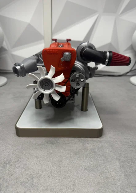 Mô hình tri ân động cơ huyền thoại RB26DETT - Image 4