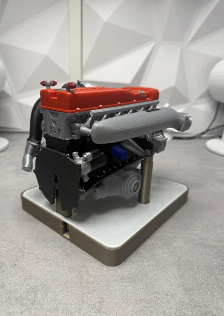 Mô hình tri ân động cơ huyền thoại RB26DETT - Image 6
