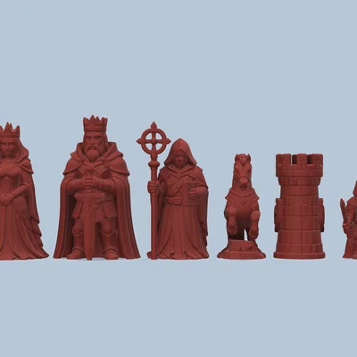 Bộ Cờ Vua Kingdoms of Stone & Magic