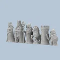 Bộ Cờ Vua Kingdoms of Stone & Magic - Thumbnail 3