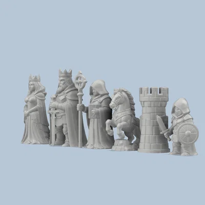 Bộ Cờ Vua Kingdoms of Stone & Magic