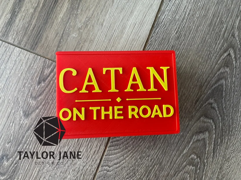 Hộp Du Lịch Nhỏ Gọn Tương Thích Với Catan On the Road - Image 1