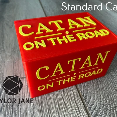 Hộp Du Lịch Nhỏ Gọn Tương Thích Với Catan On the Road