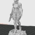 Mô hình nữ cảnh sát SWAT phong cách Cyberpunk 2077 để in 3D - Thumbnail 2
