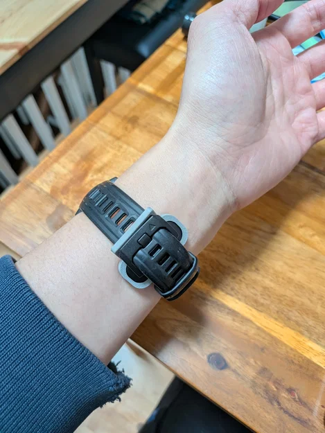 Ngàm kẹp Fitbit Air pebble cho dây đeo đồng hồ thường - Image 3