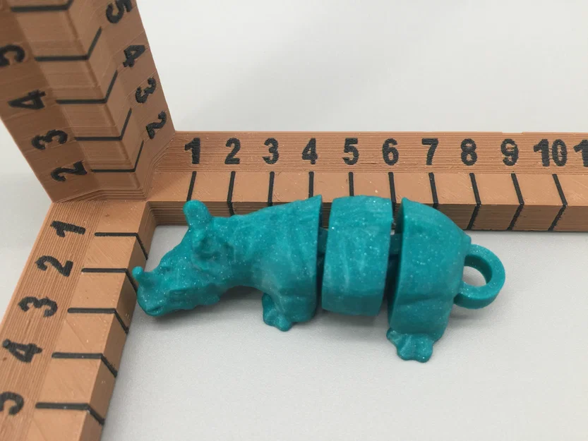 Mô hình Flexi Rhino - Tê giác khớp nối linh hoạt - Image 2