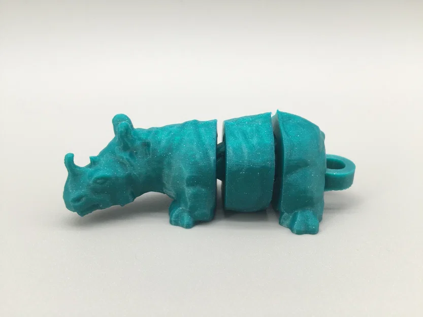 Mô hình Flexi Rhino - Tê giác khớp nối linh hoạt - Image 5