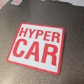 Tấm ốp trang trí WEC HyperCar cho Simrig - Thumbnail 1