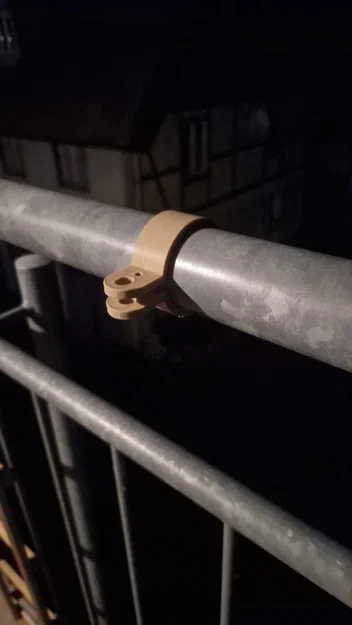 Kẹp ống (Tube clamp) - In nguyên khối kèm lỗ cố định - Image 3