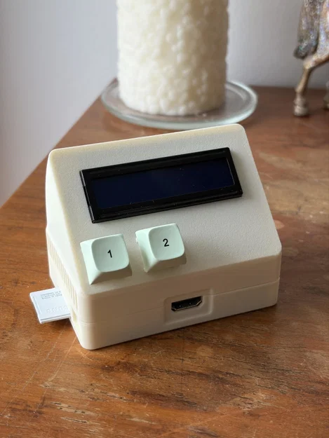 Case Raspberry Pi 1B Độc Đáo Kèm Màn Hình LCD và Phím Cơ - Image 1