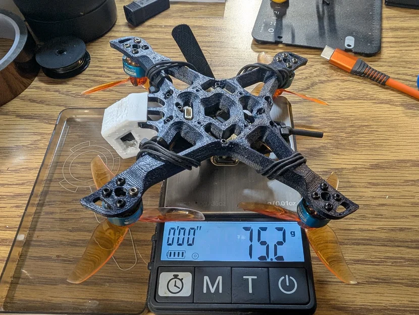 Khung drone micro freestyle Kumo 2.5 inch - Image 3