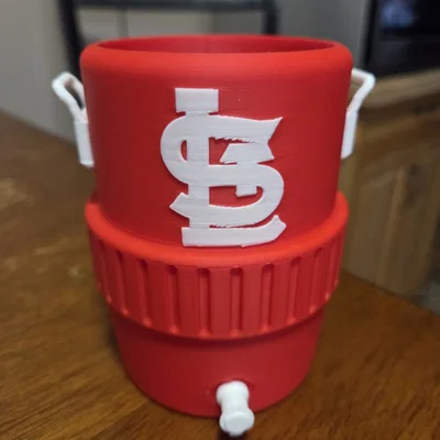 Mini Igloo Can Koozies - Chủ đề St Louis Cardinals
