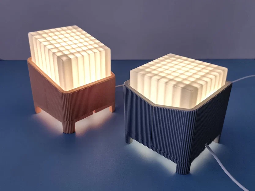 Đèn bàn tối giản in 3D – Hướng dẫn tự lắp ráp tại nhà - Image 1