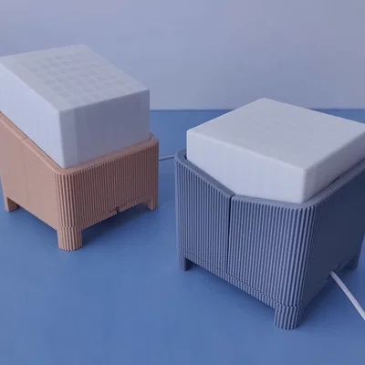 Đèn bàn tối giản in 3D – Hướng dẫn tự lắp ráp tại nhà