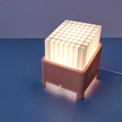 Đèn bàn tối giản in 3D – Hướng dẫn tự lắp ráp tại nhà