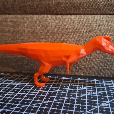 Mô hình Ceratosaurus low poly