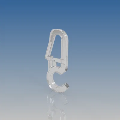 Móc treo rèm (Curtainhook) 9,7mm bền đẹp, in 3D dễ dàng