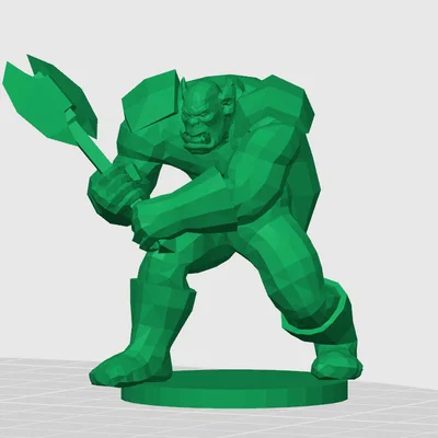 Mô hình thay thế cho game bàn cờ Warcraft - Grumbaz