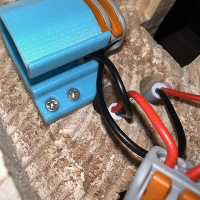 Bộ giá đỡ cố định Wago Klemmen in 3D gọn gàng, an toàn