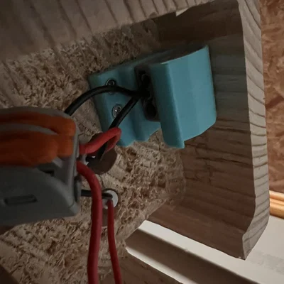 Bộ giá đỡ cố định Wago Klemmen in 3D gọn gàng, an toàn