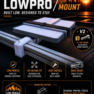 Giá đỡ Low Pro cho Starlink Mini