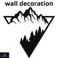 Mẫu tranh treo tường decor hình núi rừng phong cách hiện đại - Thumbnail 1