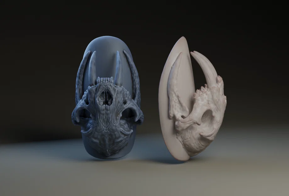 Móng tay giả hình răng hổ Saber Tooth - Image 1