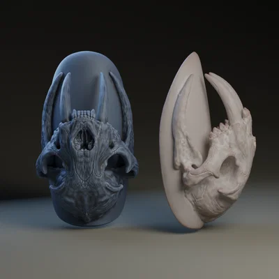 Móng tay giả hình răng hổ Saber Tooth