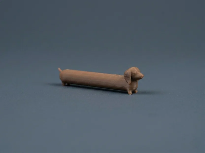 Mô hình chú chó xúc xích mini dễ thương - Image 4