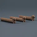 Mô hình chú chó xúc xích mini dễ thương - Thumbnail 8