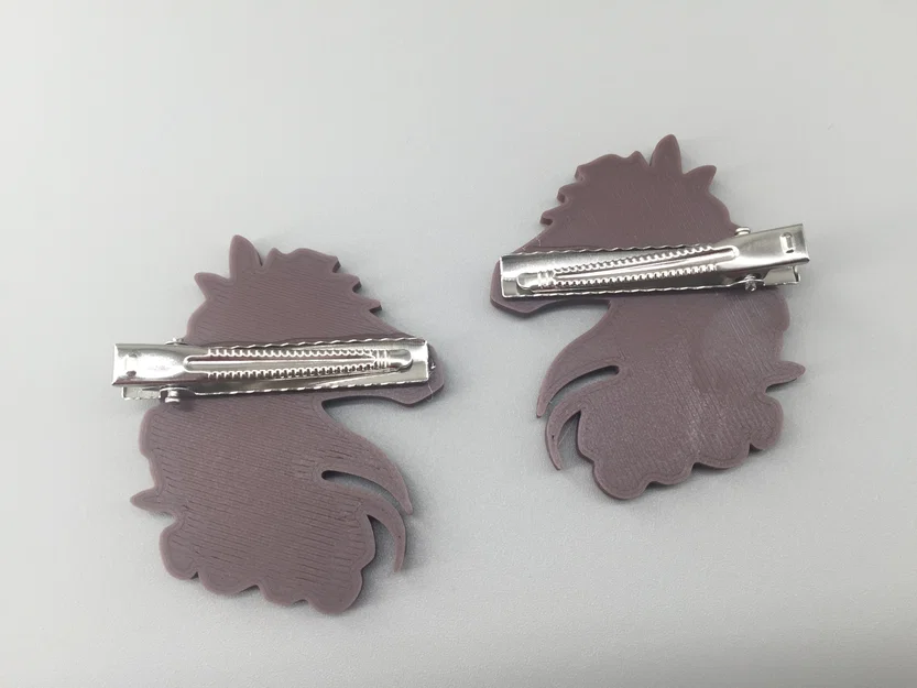 Kẹp Tóc Hình Ngựa (Horse Barrettes) - Image 2
