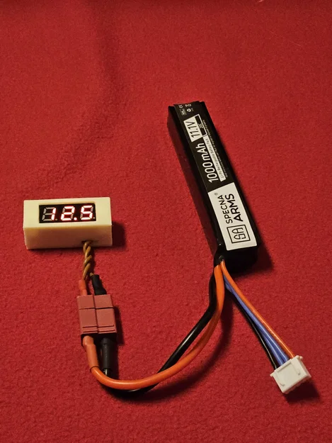Thiết bị đo điện áp pin cầm tay nhỏ gọn cho Airsoft (LiPo/Li-Ion) - Image 5