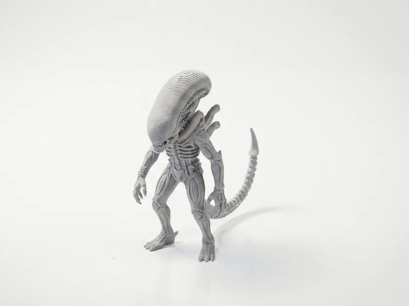 Mô hình 3D Xenomorph Alien - Nhân vật kinh điển trong phim - Image 1