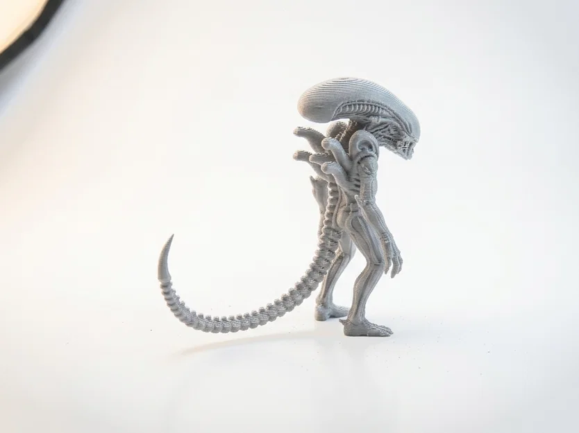 Mô hình 3D Xenomorph Alien - Nhân vật kinh điển trong phim - Image 3