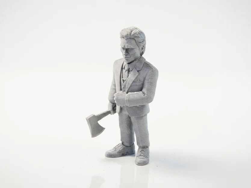 Mô hình 3D American Psycho - Patrick Bateman cực chất - Image 1