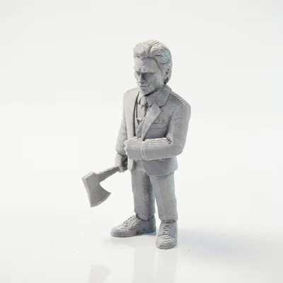 Mô hình 3D American Psycho - Patrick Bateman cực chất