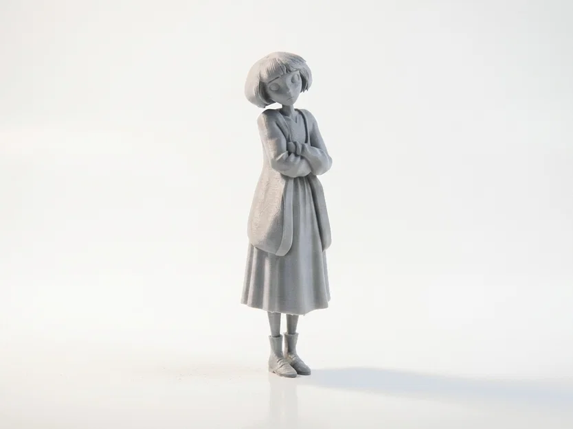 Mô hình 3D Amélie Poulain - Tượng nhân vật phim điện ảnh - Image 2